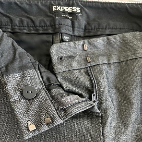 Express Columnist Ankle Pant - Gray Size 0S - Picture 8 of 10